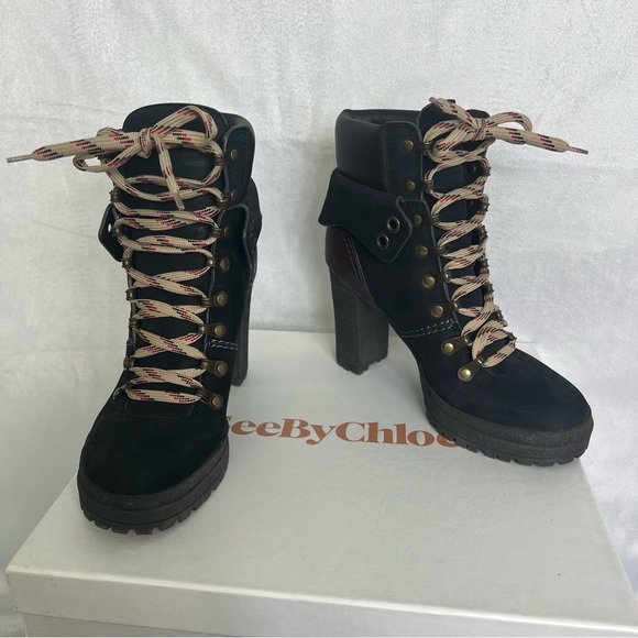 See By Chloe Claudia Clog Boots - Picture 4 of 11
